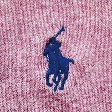 画像7: 「POLO RALPH LAUREN(ポロラルフローレン)」10s 20s 3XB BIGサイズ ピマコットン ピンク ポニー刺繍 ニット ベスト (7)