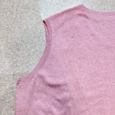 画像11: 「POLO RALPH LAUREN(ポロラルフローレン)」10s 20s 3XB BIGサイズ ピマコットン ピンク ポニー刺繍 ニット ベスト (11)