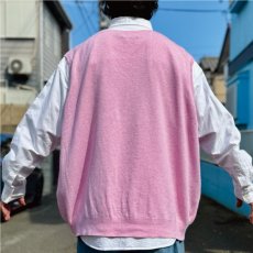 画像21: 「POLO RALPH LAUREN(ポロラルフローレン)」10s 20s 3XB BIGサイズ ピマコットン ピンク ポニー刺繍 ニット ベスト (21)