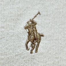 画像7: 「Polo by Ralph Lauren (ポロラルフローレン)」90s 00s 10s 3XBサイズ ピマコットン オフホワイト ポニー刺繍 ニット ベスト (7)