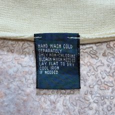 画像9: 「Polo by Ralph Lauren (ポロラルフローレン)」90s 00s 10s XXL/TTGサイズ ピマコットン オフホワイト ポニー刺繍 ニット ベスト (9)