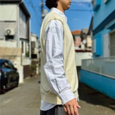 画像20: 「Polo by Ralph Lauren (ポロラルフローレン)」90s 00s 10s XXL/TTGサイズ ピマコットン オフホワイト ポニー刺繍 ニット ベスト (20)