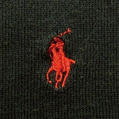 画像1: 「Polo by Ralph Lauren (ポロラルフローレン)」90s 00s 10s XLサイズ ピマコットン ネイビー ポニー刺繍 ニット ベスト