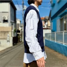 画像17: 「Polo by Ralph Lauren (ポロラルフローレン)」90s 00s 10s XLサイズ ピマコットン ネイビー ポニー刺繍 ニット ベスト (17)