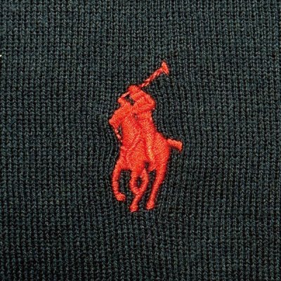 画像1: 「POLO RALPH LAUREN(ポロラルフローレン)」10s 20s XLサイズ ピマコットン ネイビー ポニー刺繍 ニット ベスト