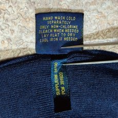 画像9: 「POLO RALPH LAUREN(ポロラルフローレン)」10s 20s XLサイズ ピマコットン ネイビー ポニー刺繍 ニット ベスト (9)
