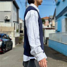 画像18: 「POLO RALPH LAUREN(ポロラルフローレン)」10s 20s XLサイズ ピマコットン ネイビー ポニー刺繍 ニット ベスト (18)