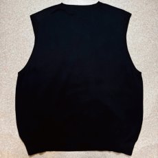 画像9: 「Polo by Ralph Lauren (ポロラルフローレン)」90s 00s 10s XLサイズ ピマコットン ブラック ポニー刺繍 ニット ベスト (9)