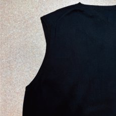 画像10: 「Polo by Ralph Lauren (ポロラルフローレン)」90s 00s 10s XLサイズ ピマコットン ブラック ポニー刺繍 ニット ベスト (10)