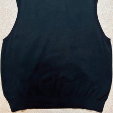 画像13: 「Polo by Ralph Lauren (ポロラルフローレン)」90s 00s 10s XLサイズ ピマコットン ブラック ポニー刺繍 ニット ベスト (13)