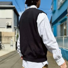 画像18: 「Polo by Ralph Lauren (ポロラルフローレン)」90s 00s 10s XLサイズ ピマコットン ブラック ポニー刺繍 ニット ベスト (18)