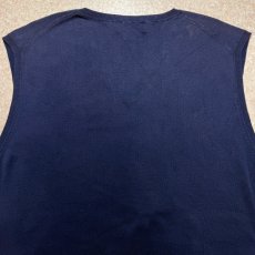画像12: 「POLO RALPH LAUREN(ポロラルフローレン)」10s 20s XXLサイズ ピマコットン ネイビー ポニー刺繍 ニット ベスト (12)