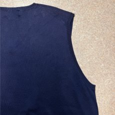 画像13: 「POLO RALPH LAUREN(ポロラルフローレン)」10s 20s XXLサイズ ピマコットン ネイビー ポニー刺繍 ニット ベスト (13)