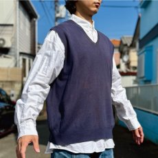 画像18: 「POLO RALPH LAUREN(ポロラルフローレン)」10s 20s XXLサイズ ピマコットン ネイビー ポニー刺繍 ニット ベスト (18)