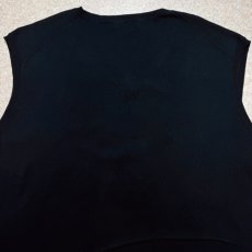 画像12: 「POLO RALPH LAUREN(ポロラルフローレン)」10s 20s 3XB BIGサイズ ピマコットン ブラック ポニー刺繍 ニット ベスト (12)