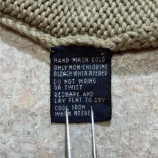 画像8: 「Polo by Ralph Lauren (ポロラルフローレン)」90s 00s 10s XLサイズ コットン グレージュ ポニー刺繍 ローゲージ ニット ベスト (8)