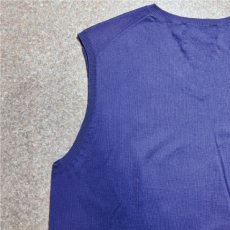 画像10: 「Polo by Ralph Lauren (ポロラルフローレン)」90s 00s 10s Lサイズ ピマコットン パープル ポニー刺繍 ニット ベスト (10)