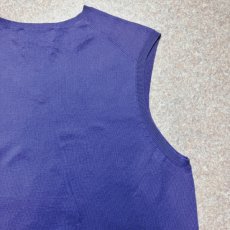 画像12: 「Polo by Ralph Lauren (ポロラルフローレン)」90s 00s 10s Lサイズ ピマコットン パープル ポニー刺繍 ニット ベスト (12)