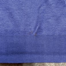 画像14: 「Polo by Ralph Lauren (ポロラルフローレン)」90s 00s 10s Lサイズ ピマコットン パープル ポニー刺繍 ニット ベスト (14)