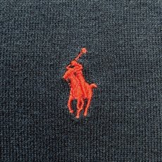 画像7: 「Polo by Ralph Lauren (ポロラルフローレン)」90s 00s 10s Sサイズ ピマコットン ネイビー ポニー刺繍 ニット ベスト (7)