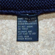 画像8: 「Polo by Ralph Lauren (ポロラルフローレン)」90s 00s 10s XLサイズ コットン ネイビー ポニー刺繍 ローゲージ ニット ベスト (8)