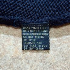画像8: 「Polo by Ralph Lauren (ポロラルフローレン)」90s 00s 10s Lサイズ コットン ネイビー ポニー刺繍 ローゲージ ニット ベスト (8)