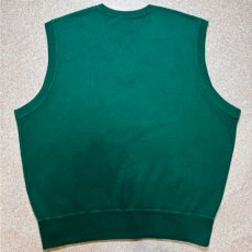 画像10: 「Polo by Ralph Lauren (ポロラルフローレン)」90s 00s 10s Lサイズ コットン グリーン ゴルフ エンブレム刺繍 ニット ベスト (10)