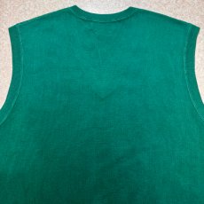 画像12: 「Polo by Ralph Lauren (ポロラルフローレン)」90s 00s 10s Lサイズ コットン グリーン ゴルフ エンブレム刺繍 ニット ベスト (12)