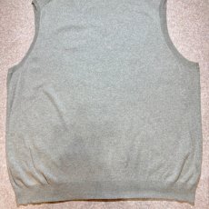 画像14: 「POLO RALPH LAUREN(ポロラルフローレン)」10s 20s 3XLT/3TGLサイズ TALL/LONG ピマコットン ライトグレー ポニー刺繍 ニット ベスト (14)