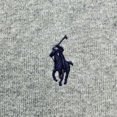 画像7: 「Polo by Ralph Lauren (ポロラルフローレン)」90s 00s 10s XLサイズ ピマコットン ライトグレー ポニー刺繍 ニット ベスト (7)