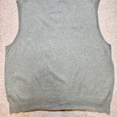 画像13: 「Polo by Ralph Lauren (ポロラルフローレン)」90s 00s 10s XLサイズ ピマコットン ライトグレー ポニー刺繍 ニット ベスト (13)