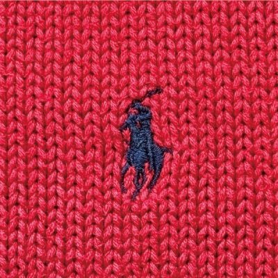画像1: 「Polo by Ralph Lauren (ポロラルフローレン)」90s 00s 10s XLサイズ コットン レッド ポニー刺繍 ローゲージ ニット ベスト