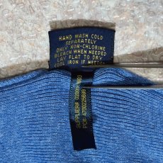 画像9: 「POLO RALPH LAUREN(ポロラルフローレン)」10s 20s Lサイズ ピマコットン ロイヤルブルー ポニー刺繍 ニット ベスト (9)