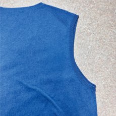 画像13: 「POLO RALPH LAUREN(ポロラルフローレン)」10s 20s Lサイズ ピマコットン ロイヤルブルー ポニー刺繍 ニット ベスト (13)