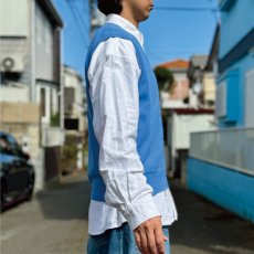 画像19: 「POLO RALPH LAUREN(ポロラルフローレン)」10s 20s Lサイズ ピマコットン ロイヤルブルー ポニー刺繍 ニット ベスト (19)