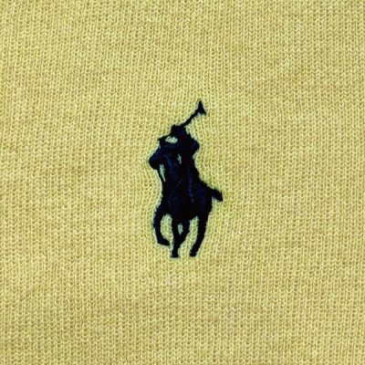 画像1: 「Polo by Ralph Lauren (ポロラルフローレン)」90s 00s 10s XLサイズ ピマコットン イエロー ポニー刺繍 ニット ベスト