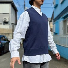 画像16: 「POLO RALPH LAUREN(ポロラルフローレン)」10s 20s LGサイズ ピマコットン ネイビー ポニー刺繍 ニット ベスト (16)