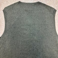 画像11: 「Polo by Ralph Lauren (ポロラルフローレン)」90s 00s 10s Mサイズ ピマコットン オリーブ ポニー刺繍 ニット ベスト (11)