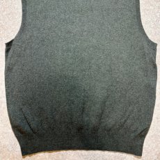 画像13: 「Polo by Ralph Lauren (ポロラルフローレン)」90s 00s 10s Mサイズ ピマコットン オリーブ ポニー刺繍 ニット ベスト (13)