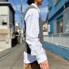 画像17: 「Polo by Ralph Lauren (ポロラルフローレン)」90s 00s 10s Mサイズ ピマコットン オリーブ ポニー刺繍 ニット ベスト (17)