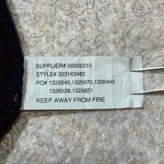 画像9: 「Polo by Ralph Lauren (ポロラルフローレン)」90s 00s 10s ボーイズ XL(18-20) M〜Lサイズ相当 コットン ネイビー ケーブル編み ポニー刺繍 ニット ベスト (9)