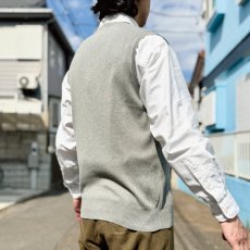 画像18: 「POLO RALPH LAUREN(ポロラルフローレン)」10s 20s Mサイズ ピマコットン ライトグレー ポニー刺繍 ニット ベスト (18)