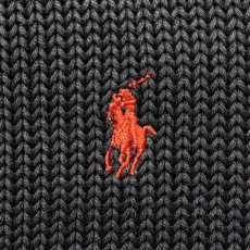 画像7: 「Polo by Ralph Lauren (ポロラルフローレン)」90s 00s 10s XLサイズ コットン ネイビー ポニー刺繍 ローゲージ ニット ベスト (7)