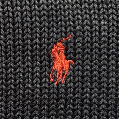 画像1: 「Polo by Ralph Lauren (ポロラルフローレン)」90s 00s 10s XLサイズ コットン ネイビー ポニー刺繍 ローゲージ ニット ベスト