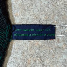 画像8: 「Polo by Ralph Lauren (ポロラルフローレン)」90s 00s 10s XL/XGサイズ コットン ブラックウォッチ ローゲージ ニット ベスト (8)