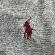 画像7: 「Polo by Ralph Lauren (ポロラルフローレン)」90s 00s 10s 3XBサイズ ピマコットン オリーブ ポニー刺繍 ニット ベスト (7)