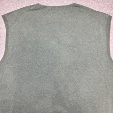 画像11: 「Polo by Ralph Lauren (ポロラルフローレン)」90s 00s 10s 3XBサイズ ピマコットン オリーブ ポニー刺繍 ニット ベスト (11)