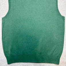 画像13: 「Polo by Ralph Lauren (ポロラルフローレン)」90s 00s 10s L/Gサイズ ピマコットン グリーン ポニー刺繍 ニット ベスト (13)