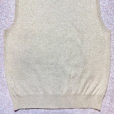 画像13: 「Polo by Ralph Lauren (ポロラルフローレン)」90s 00s 10s Mサイズ ピマコットン ベージュ ポニー刺繍 ニット ベスト (13)