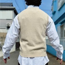 画像19: 「Polo by Ralph Lauren (ポロラルフローレン)」90s 00s 10s Mサイズ ピマコットン ベージュ ポニー刺繍 ニット ベスト (19)
